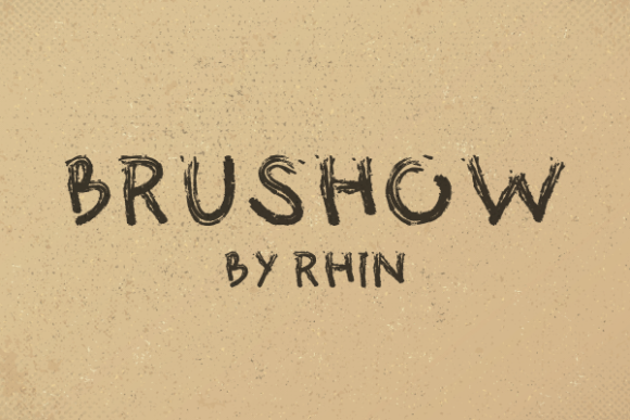 Brushow: A Vintage Display Font That Makes Your Brand Feel Thoughtful