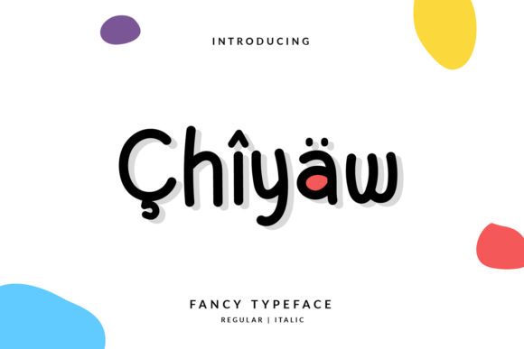Chiyaw: A Display Font That Feels Like a Quiet Moment of Clarity