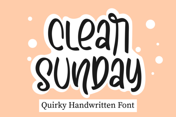 Clear Sunday: A Display Font That Breathes Quiet Confidence