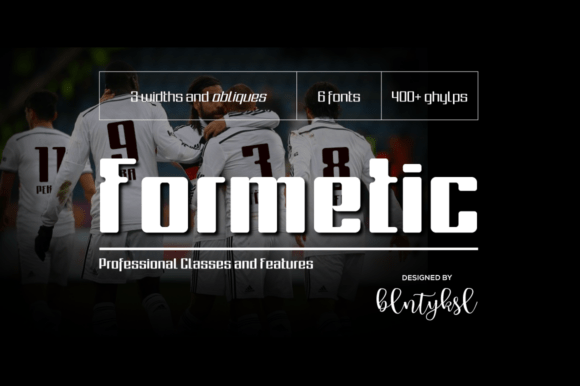 Formetic: A Bold Display Font That Elevates Your Brand