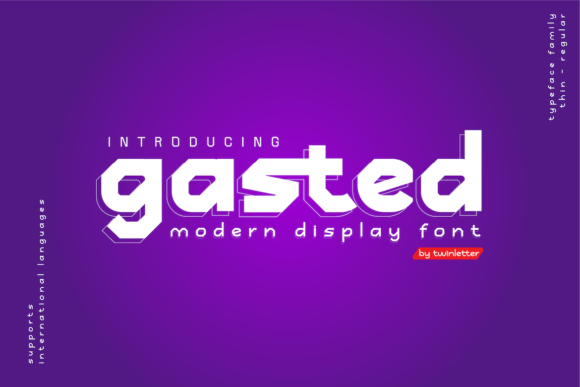 Gasted: A Bold Display Font That Elevates Real Small Business Branding