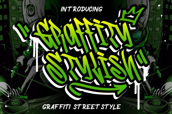 Graffity Stylish: A Display Font That Makes Your Brand Instantly Memorable