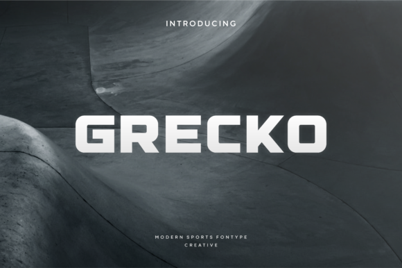 Grecko: A Bold Display Font That Commands Attention Online