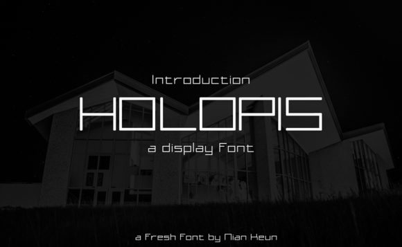 Holopis: A Thoughtful Display Font for Editorial Calm