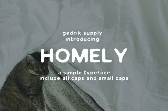 Homely: A Display Font That Feels Like Home