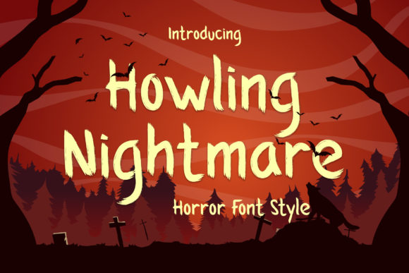 Howling Nightmare: A Distinctive Display Font for Editorial Impact