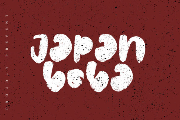 Japan Boba: A Bubbly Display Font That Delivers Personality