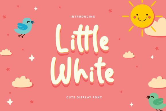 Little White: A Display Font That Makes Your Headlines Instantly Clickable