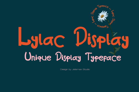 Lylac: A Joyful Display Font for Brand Identity Projects