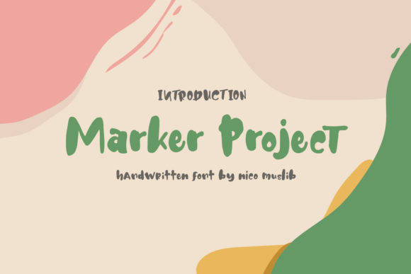 Marker Project: A Display Font for Thoughtful Editorial Design