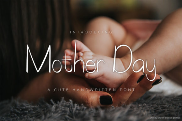 Mother Day: A Delicate Display Font for Digital Branding