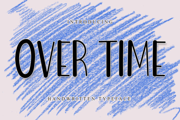 Over Time: A Display Font That Earns Its Place