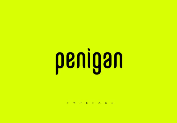 Penigan: A Minimal Display Font That Feels Like Home