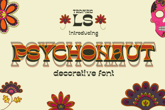 Psychonaut: A Joyful Display Font for Brand Identity