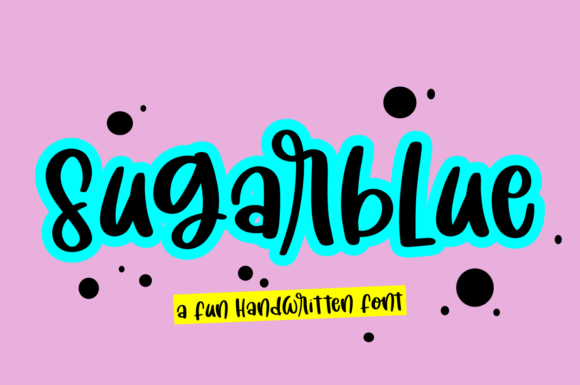 Sugar Blue: A Friendly Display Font for Modern Web Design