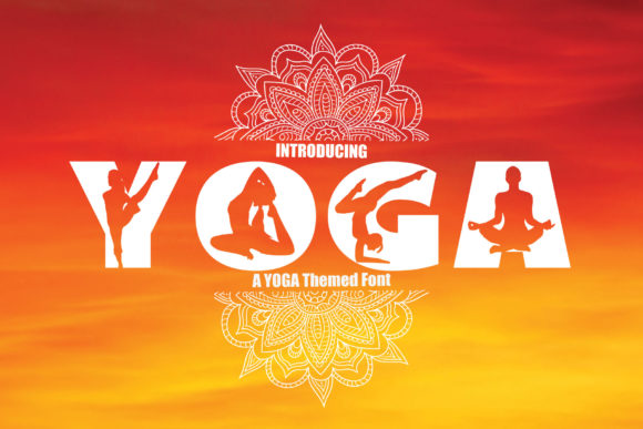 Yoga: A Bold, Polished Display Font for Small Business Branding
